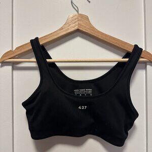 437 Black Sports Bra